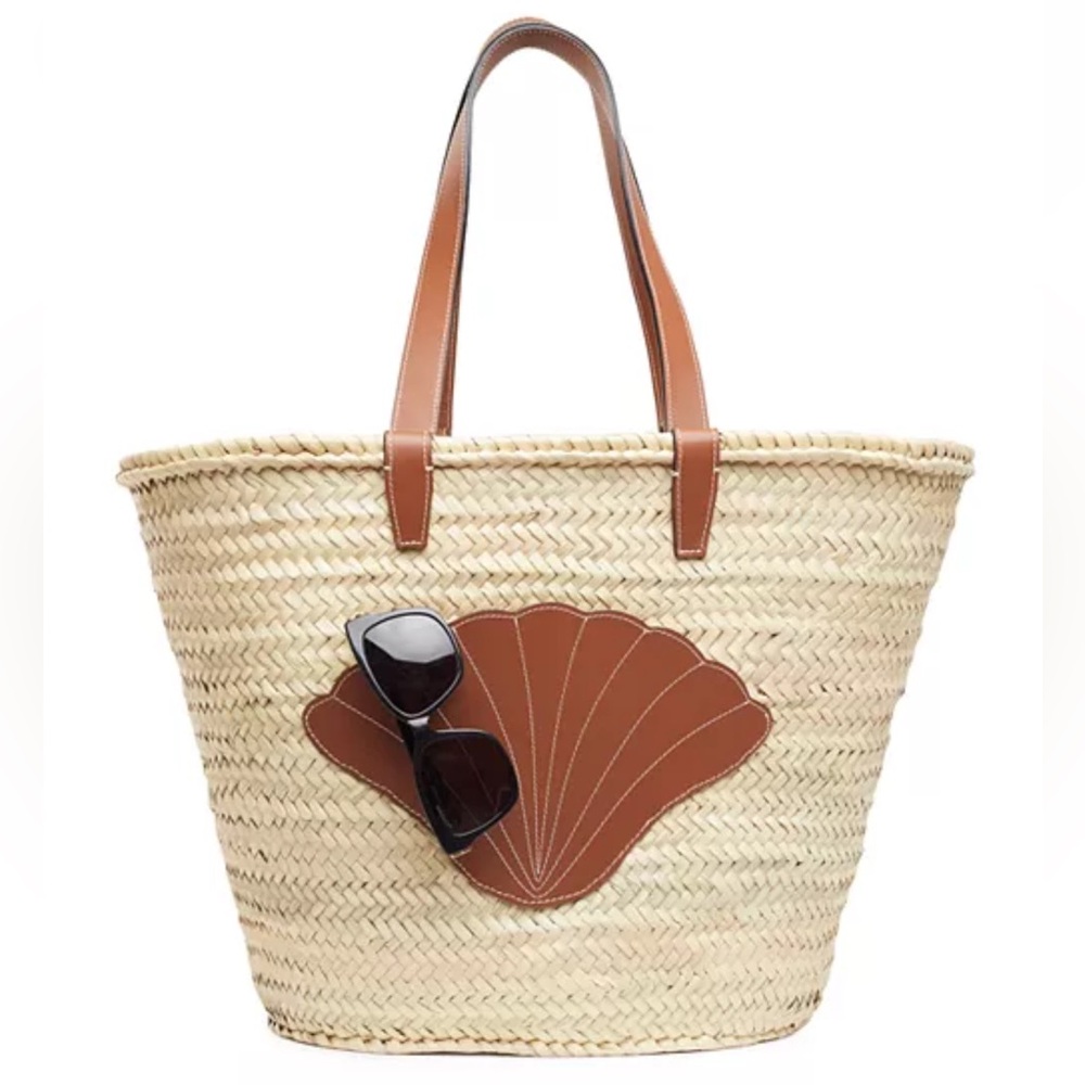 POOLSIDE - The Ibiza Tote Straw Tote Bag XL NWT
